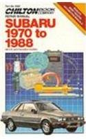 Beispielbild fr Subaru 1970-88 (Chilton's Repair Manual) zum Verkauf von BargainBookStores