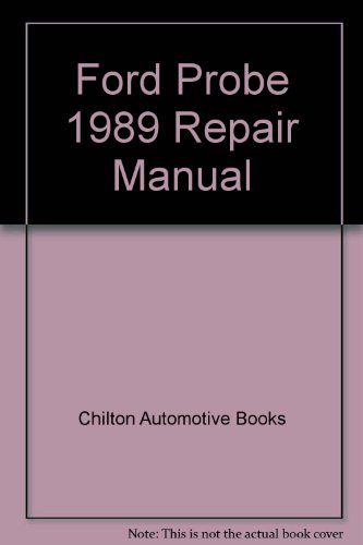 Stock image for Ford Probe 1989 Repair Manual for sale by Ergodebooks