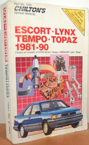 Beispielbild fr Chilton's Repair Manual: Escort, Lynx, Tempo, Topaz, 1981-90 zum Verkauf von Books From California