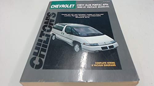 Stock image for General Motors: Lumina/Sihouette/Trans Sport APVs 1990-91 (Chilton's Total Car Care Repair Manuals) for sale by Hippo Books