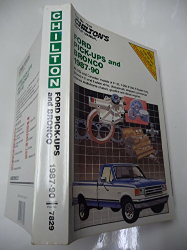 9780801981371: Ford Pick-ups and Bronco, 1987-90