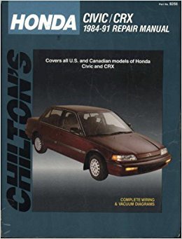 Stock image for Chilton's Honda Civic/Crx 1984-91 Repair Manual (Chilton's Total Car Care) for sale by WorldofBooks