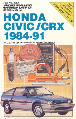 Beispielbild fr Chilton's Repair Manual: Honda Civic/Crx 1984-91 : All U.S. and Canadian Models of Honda Civic and Crx zum Verkauf von BooksRun