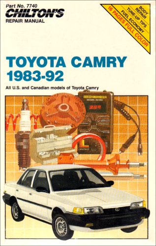 Toyota Camry, 1983-92 (Chilton's Repair Manual) (9780801983115) by Chilton