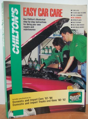 Stock image for Chilton's Easy Car Care for sale by ThriftBooks-Dallas