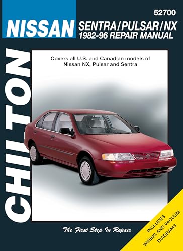 Stock image for Nissan: Sentra/Pulsar/NX 1982-96 (Chilton's Total Car Care Repair Manual) for sale by Ergodebooks