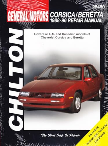 9780801988257: Chevrolet Corsica and Beretta, 1988-96 (Chilton Total Car Care Series Manuals)