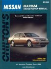 Stock image for Nissan: Maxima 1993-98 (Chilton's Total Car Care Repair Manual) for sale by Books From California