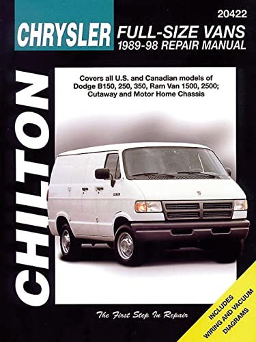 9780801989667: Dodge & Plymouth Vans (89 - 98) (Chilton) (Chilton's Total Car Care Repair Manual)
