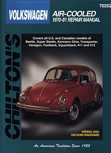 Stock image for Chilton's Volkswagen Air-Cooled 1970-81 Repair Manual for sale by beat book shop