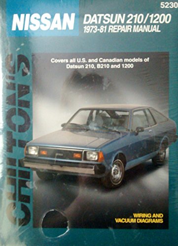 Stock image for Nissan Datsun 210 and 1200, 1973-81 (Chilton Total Car Care Series Manuals) for sale by Discover Books