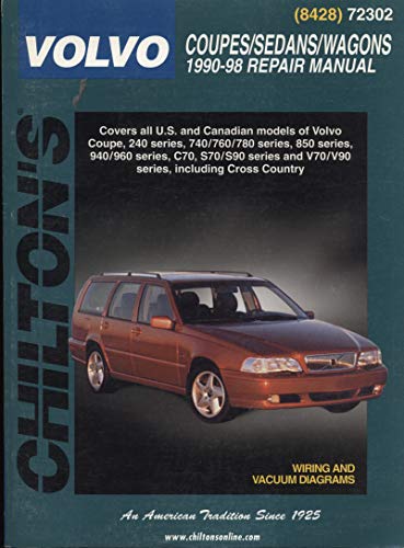 Stock image for Chilton's Volvo Coupes/sedans/wagons for sale by Blackwell's