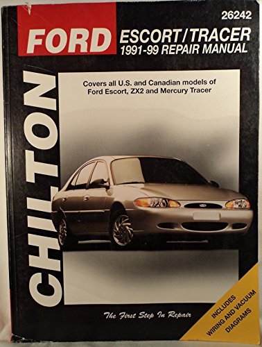 Beispielbild fr Ford Escort and Tracer, 1991-99 (Chilton Total Car Care Series Manuals) zum Verkauf von Books of the Smoky Mountains