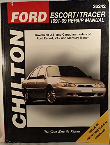 9780801990984: Chilton's Ford Escort/Tracer 1991-99 Repair Manual (Chilton's Total Car Care Repair Manual)