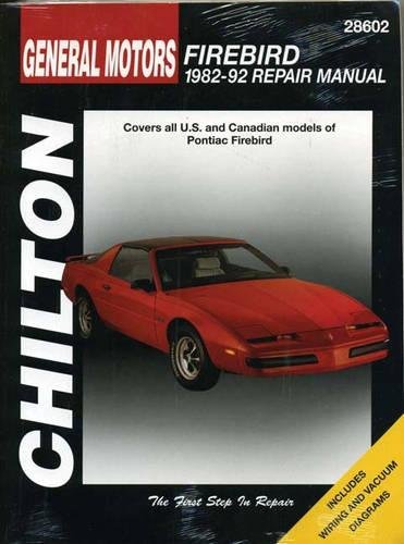9780801991004: Pontiac Firebird (82 - 92) (Chilton) (Chilton total car care)