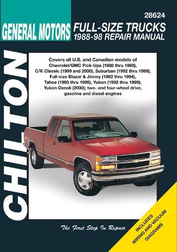 Imagen de archivo de General Motors Full-Size Trucks, 1988-98, Repair Manual (Chilton Automotive Books) a la venta por Ergodebooks