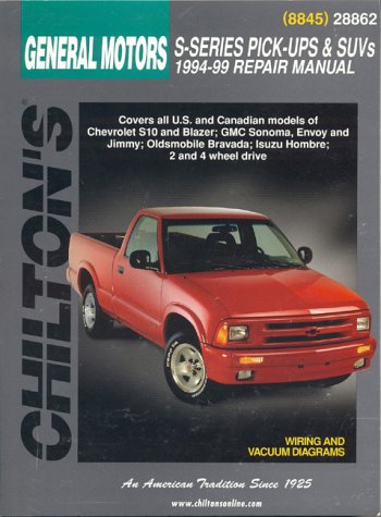 Stock image for Chevrolet S-Series Pick-Ups and SUVs, 1994-1999 for sale by Better World Books: West