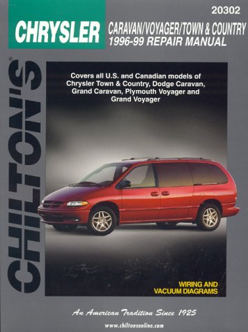 Imagen de archivo de Chrysler-Caravan/Voyager/Town & Country 1996-99 (Chilton's Total Car Care Repair Manuals) a la venta por Half Price Books Inc.