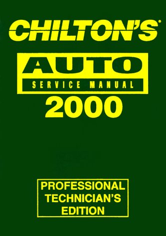 Stock image for Chilton's Auto Repair Manual 1996-2000 for sale by Front Cover Books