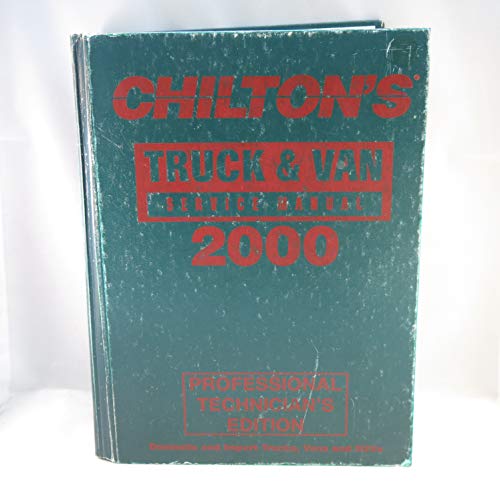 Imagen de archivo de Chilton's Truck and Van Repair Manual, 1996-2000 a la venta por Better World Books: West