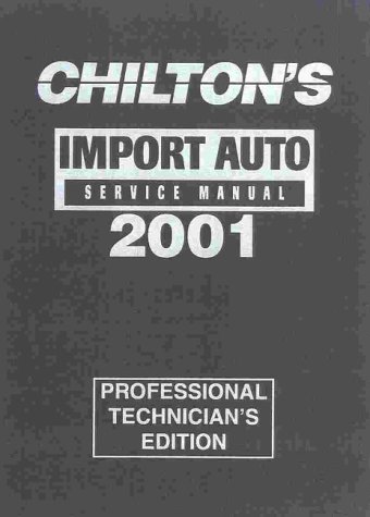 Stock image for Import Car Service Manual 1997-01 - Annual Edition (Chilton Service Manuals) for sale by Bayside Books