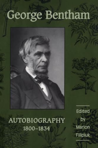 9780802007919: George Bentham: Autobiography, 1800-1834