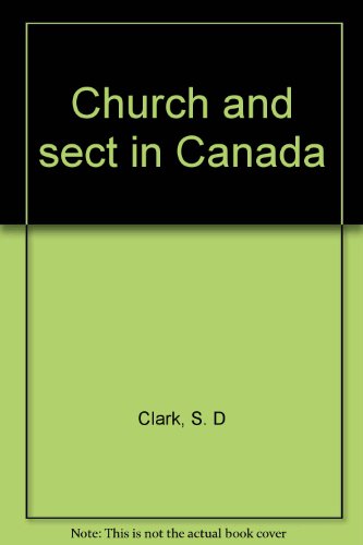 Church and Sect in Canada