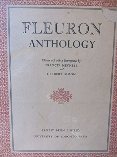 9780802020802: Fleuron Anthology [Hardcover] by Meynell, Francis