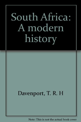 9780802025906: South Africa: A modern history