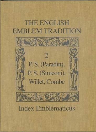 English Emblem Tradition Volume 2