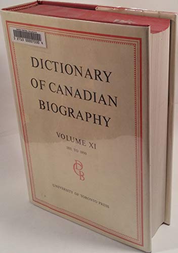 Beispielbild fr Dictionary of Canadian Biography, 1881-1890 zum Verkauf von Better World Books