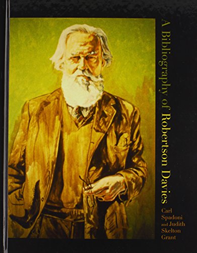 Beispielbild fr A Bibliography of Robertson Davies zum Verkauf von Michener & Rutledge Booksellers, Inc.