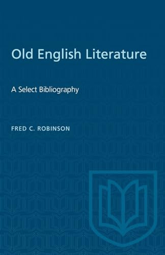 Stock image for Old English Literature: A Select Bibliography for sale by West With The Night