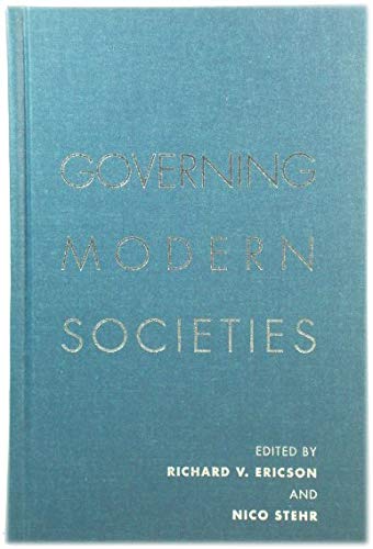 9780802043924: Governing Modern Societies (Green College Thematic Lecture)