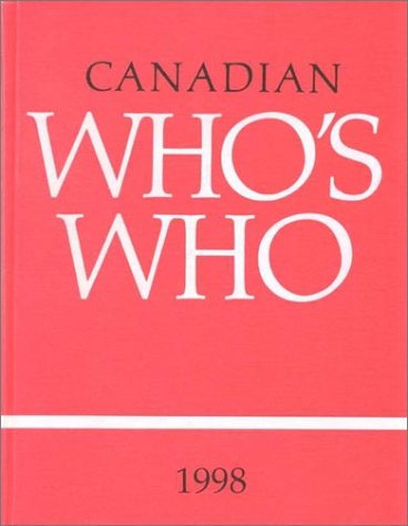 Imagen de archivo de Canadian Who's Who 1998 a la venta por Better World Books