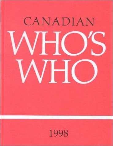 Stock image for Canadian Who's Who 1998 for sale by Better World Books