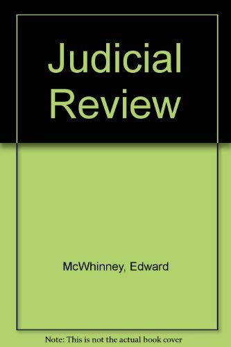9780802052179: Judicial Review