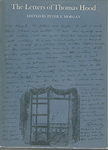 Beispielbild fr The letters of Thomas Hood (University of Toronto Dept. of English. Studies and Texts, 18) zum Verkauf von Wonder Book