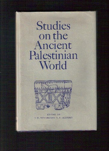 Beispielbild fr Studies on the Ancient Palestinian World: Presented to Professor F. V. Winnett on the Occasion of His Retirement 1 July 1971 zum Verkauf von Winghale Books