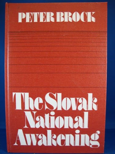 Imagen de archivo de The Slovak National Awakening a la venta por Better World Books