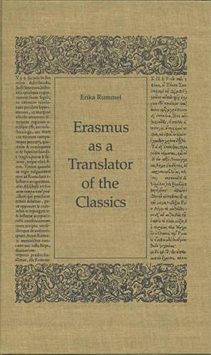 9780802056535: Erasmus As a Translator of the Classics: No. 7