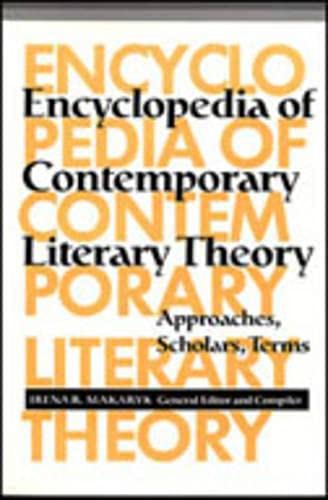 Beispielbild fr Encyclopedia of Contemporary Literary Theory: Approaches, Scholars, Terms (Theory / Culture) zum Verkauf von Atticus Books