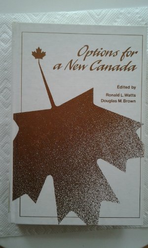 Imagen de archivo de Options for a New Canada a la venta por Better World Books Ltd