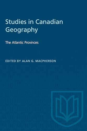 Imagen de archivo de ATLANTIC PROVINCES STUDIES CANADIAN GP (Study in Canadian Geography) a la venta por medimops