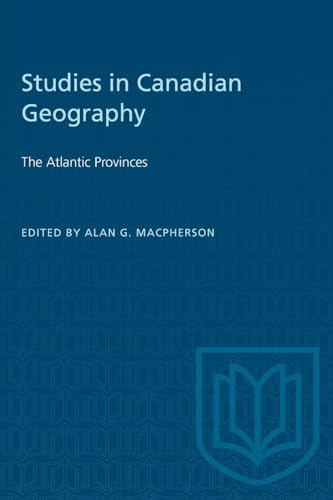 Stock image for ATLANTIC PROVINCES STUDIES CANADIAN GP (Study in Canadian Geography) for sale by medimops
