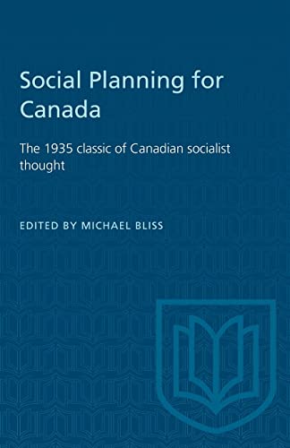 Imagen de archivo de Social Planning For Canada a la venta por Books on the Web