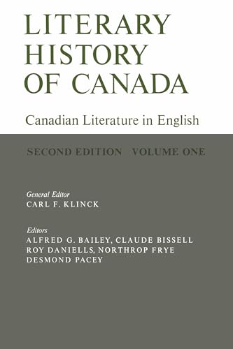 Stock image for Literary History of Canada: Canadian Literature in English (Second Edition) Volume I for sale by Priceless Books