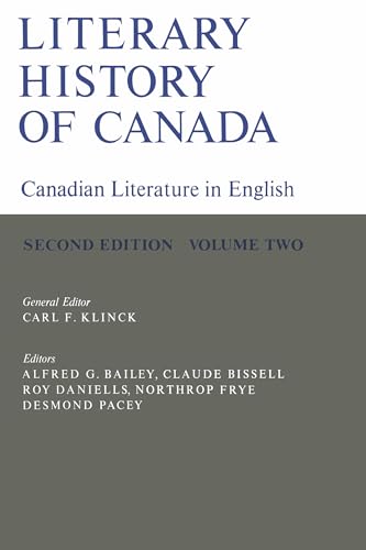 Stock image for Literary History of Canada : Canadian Literature in English for sale by Better World Books