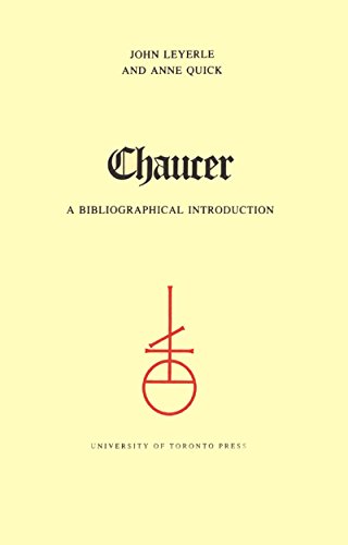 Stock image for Chaucer: A Select Bibliography for sale by West With The Night