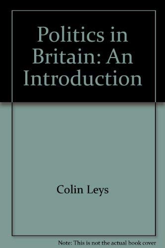 Politics in Britain: An Introduction